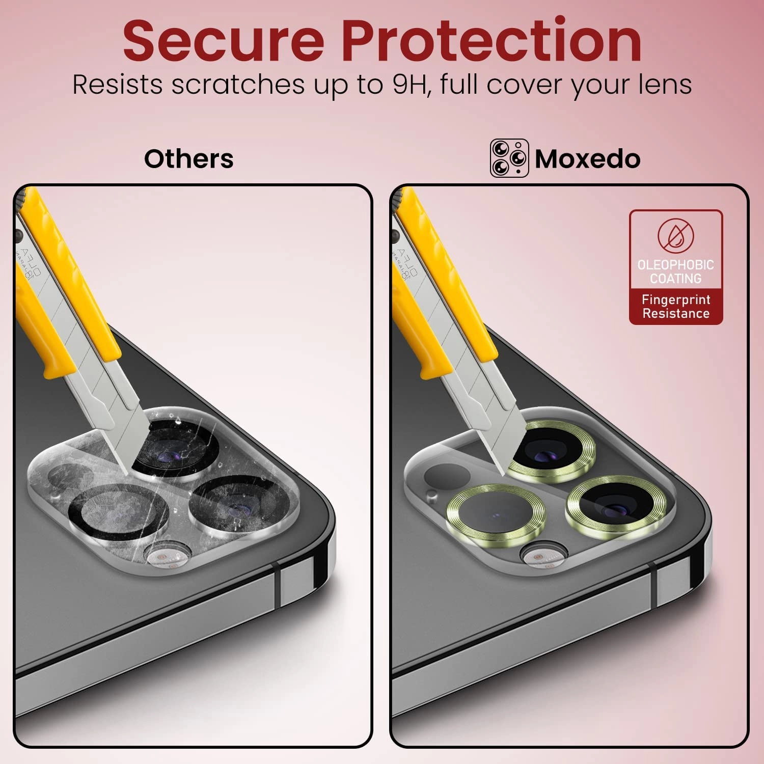 Camera Lens Protector - 9H Tempered Glass iPhone 12