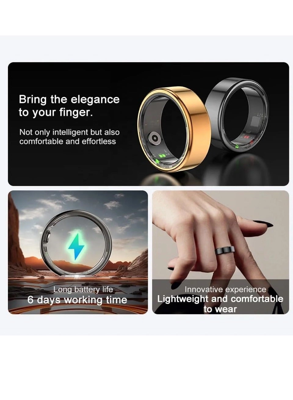 Smart Ring - 18.9 mm IP68 Waterproof