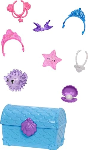 Chelsea Doll - Extra-long blue and purple fantasy hair Ombre tail Ages 3+