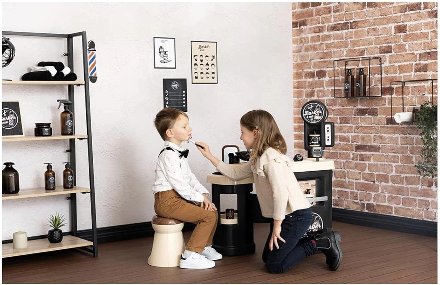 Barber Shop Playset - 3 +