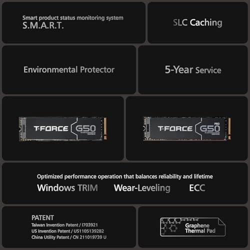 T-Force G50 - 4TB M2