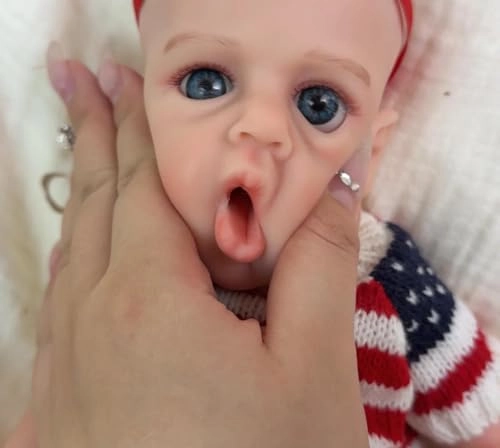 Reborn Baby Doll - 12 inch Vinyl Girl Ages 3+