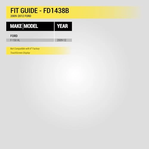 FD1438B - Ford F-150 XL 2009-2012