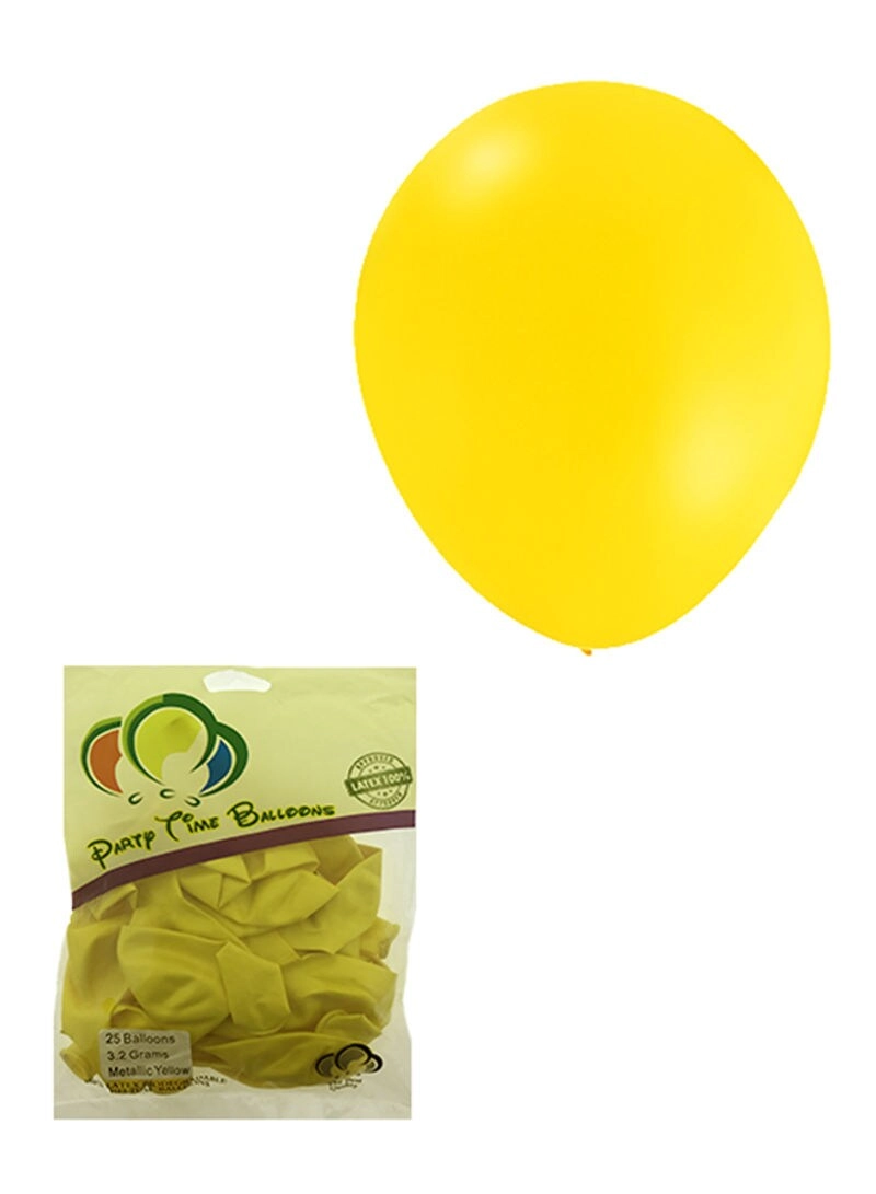 Decorative Foil Balloon - 25-Piece