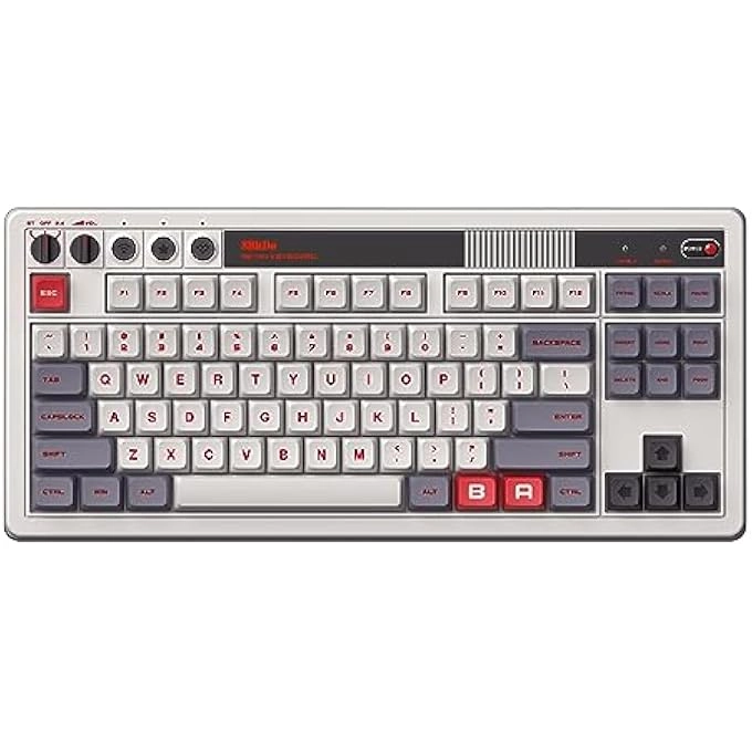 RETRO MECHANICAL KEYBOARD - EN Wired/Wireless