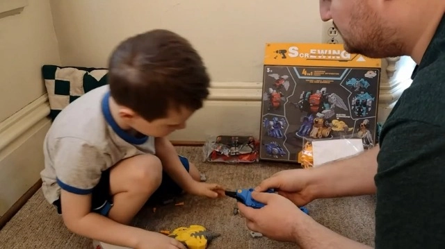 Dinosaur Transformer - STEM Electric Drill