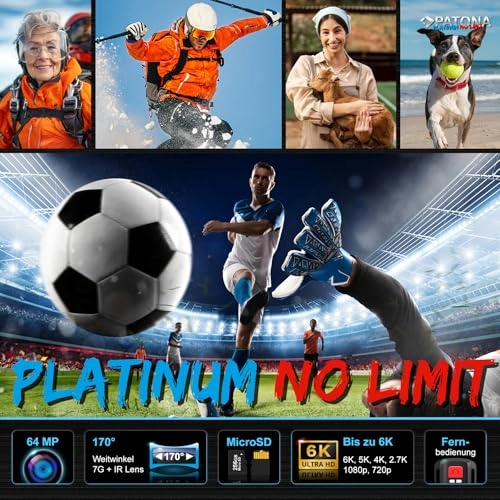 Platinum Action Cam Life SL5 6K90 Big Set