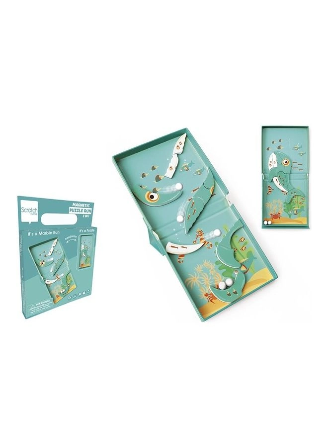 Scratch Europe Whale Puzzle (6181171) - 9 pcs