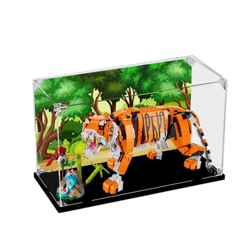 HCAEIOFJ Clear Acrylic Display Case - Creator 31129