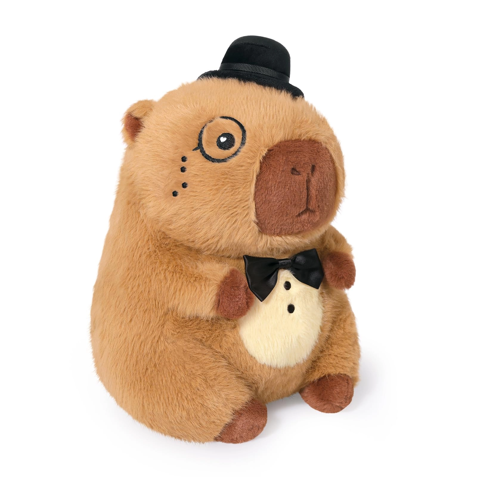Capybara Plush - 9 inch Strawberry Hat