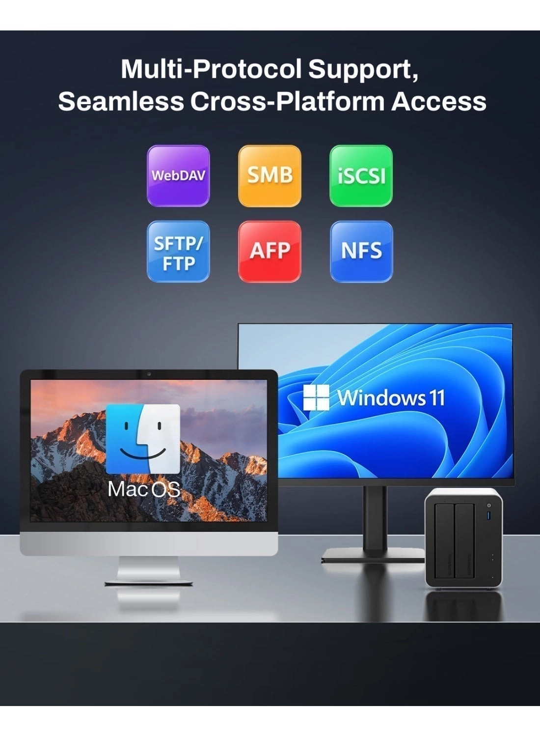 F2-425 Plus 2-Bay 8TB - 2 X 4TB Seagate IronWolf