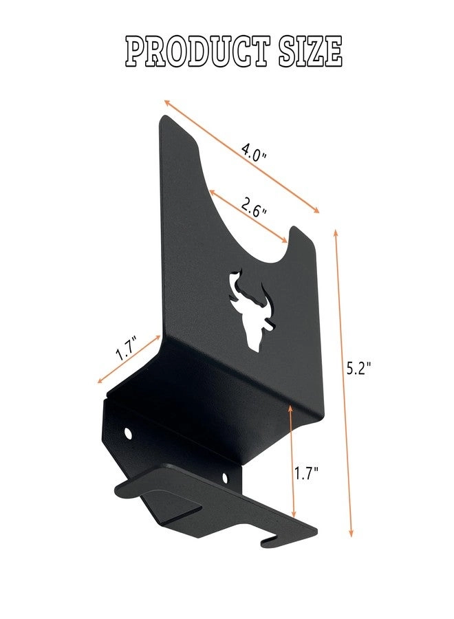 Angle Grinder Stand - Multi-Tool Holder + Bench Grinder Wall Mount - Quick-Install Brackets