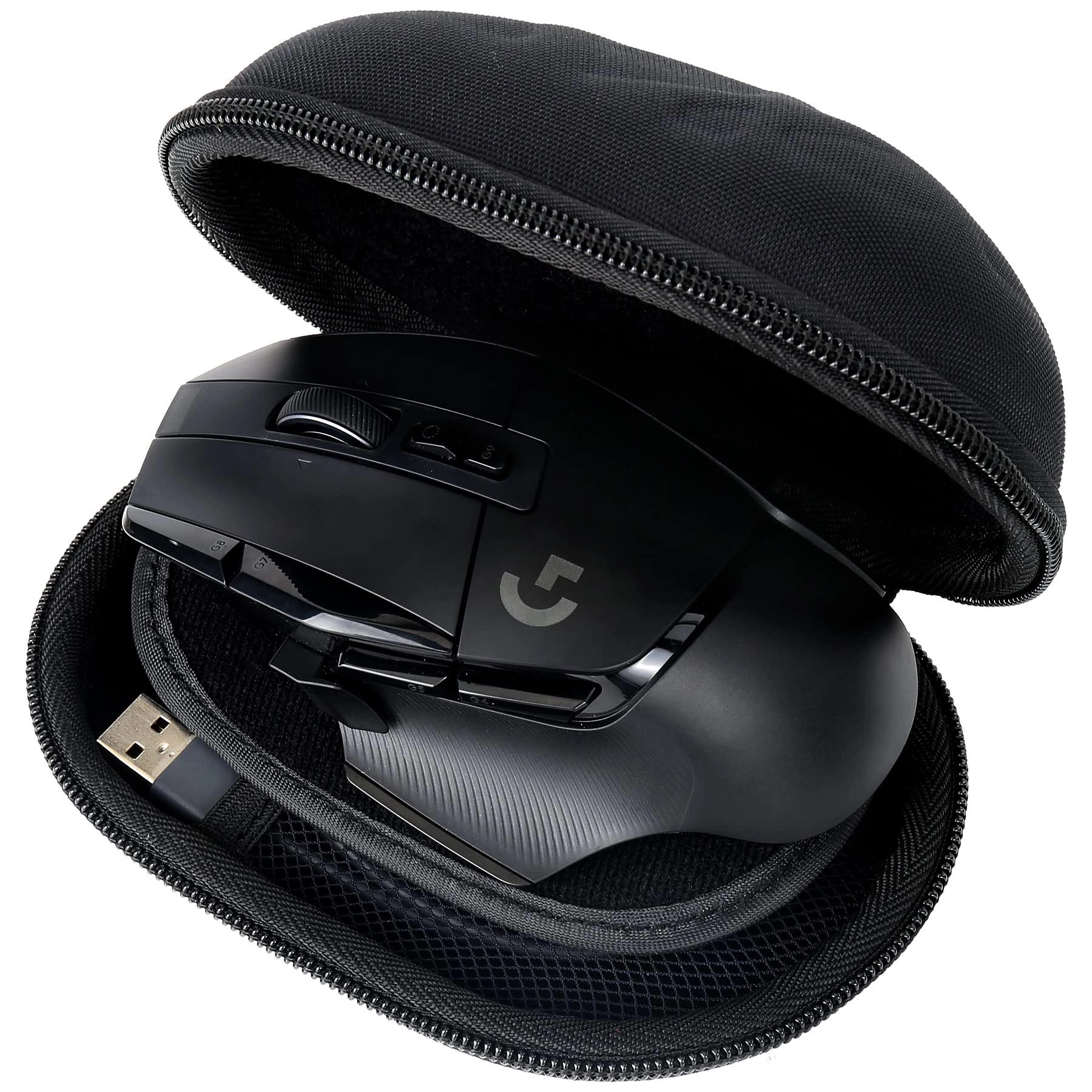 Co2Crea Hard Case Compatible with G502 - Hard EVA shell Black