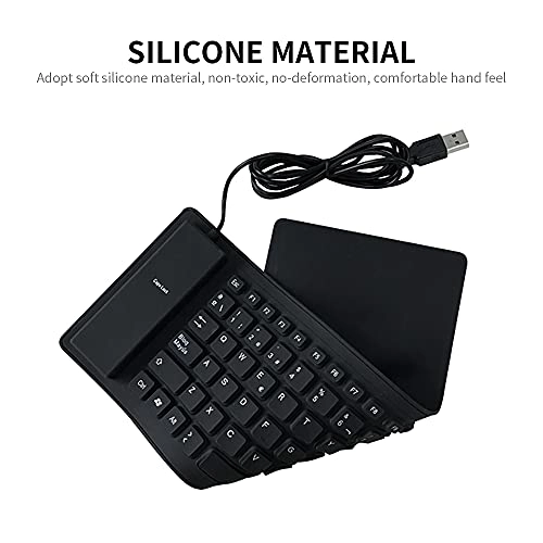 84 Keys Silicone Keyboard - ES Wired
