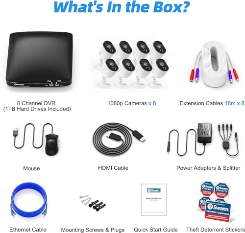DVR-4580 - 1TB 8 Channel