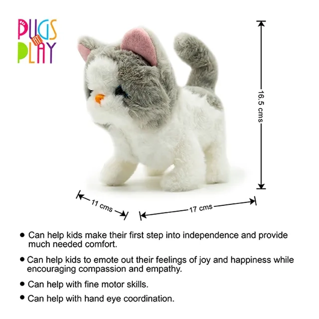 Battery Operated Walking Pet Spotty - 6.5-Inch