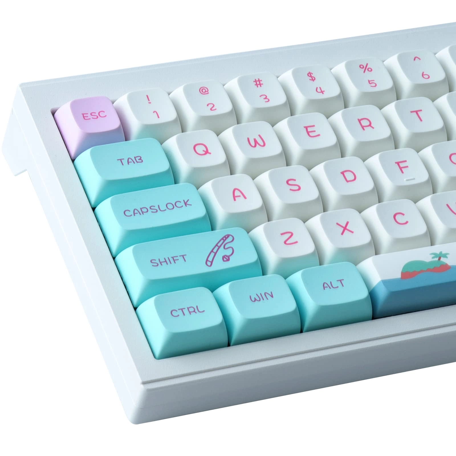 Tsung XDA Keycaps - RF