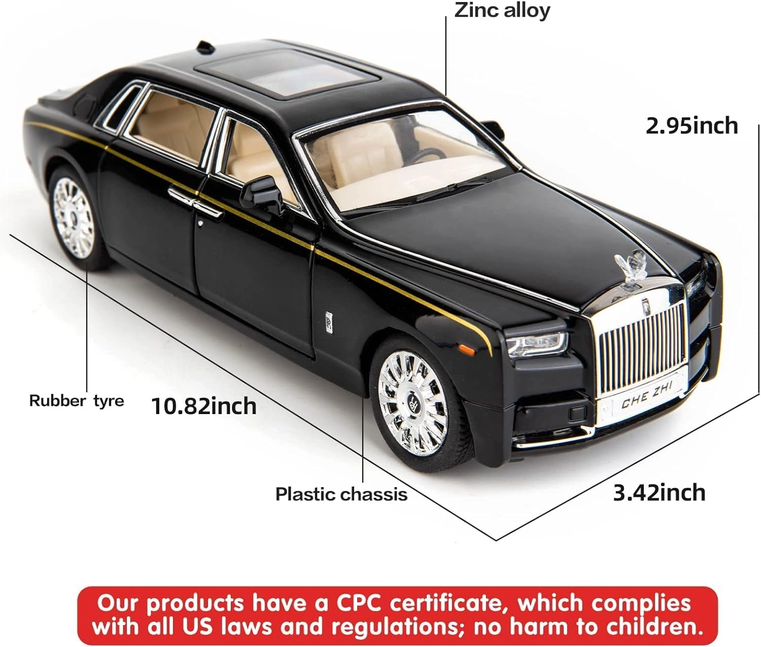 RR PHANTOM - 1:24 Scale 1.00 Count