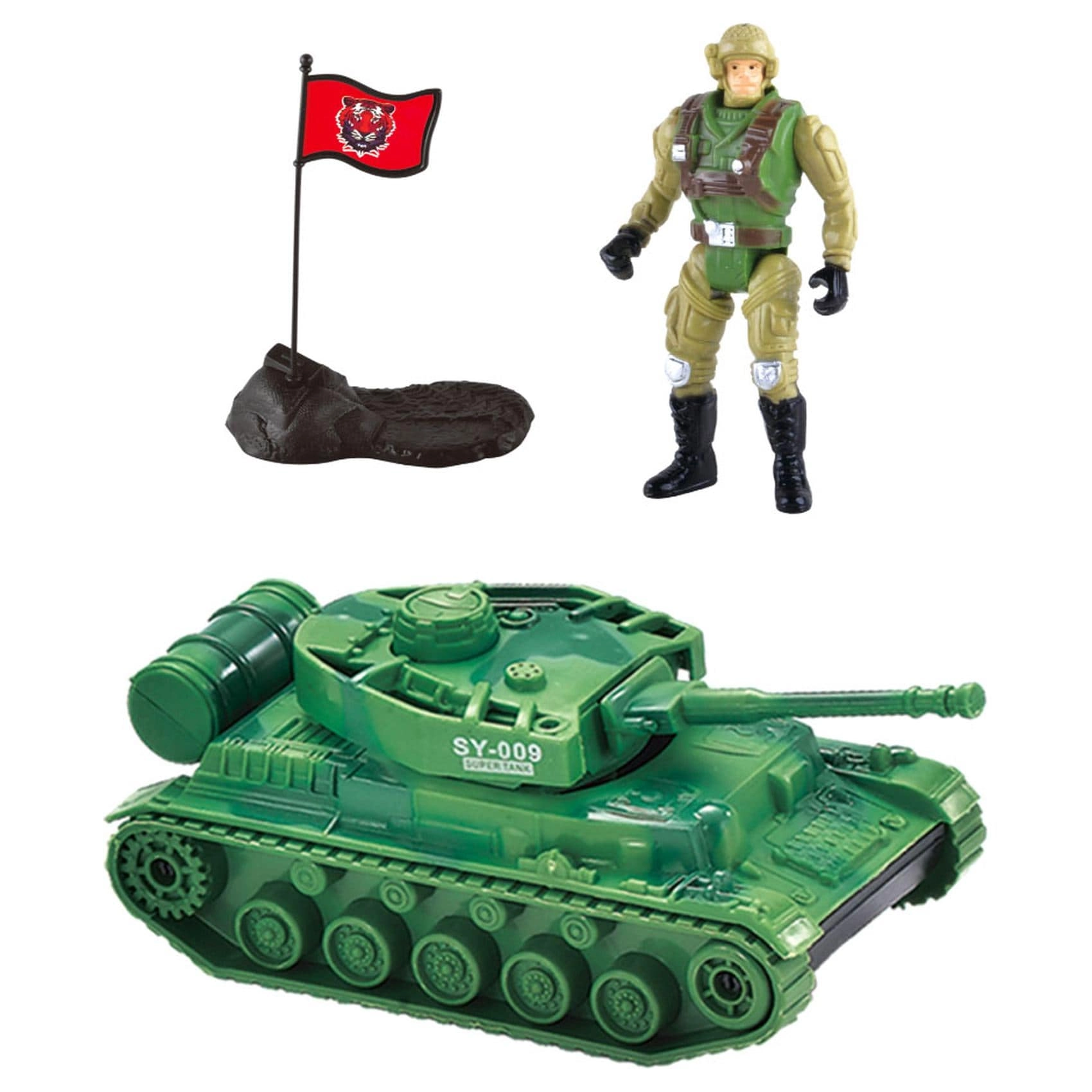 Power Joy Armyz Pack I - inertia-powered tank soldier figure