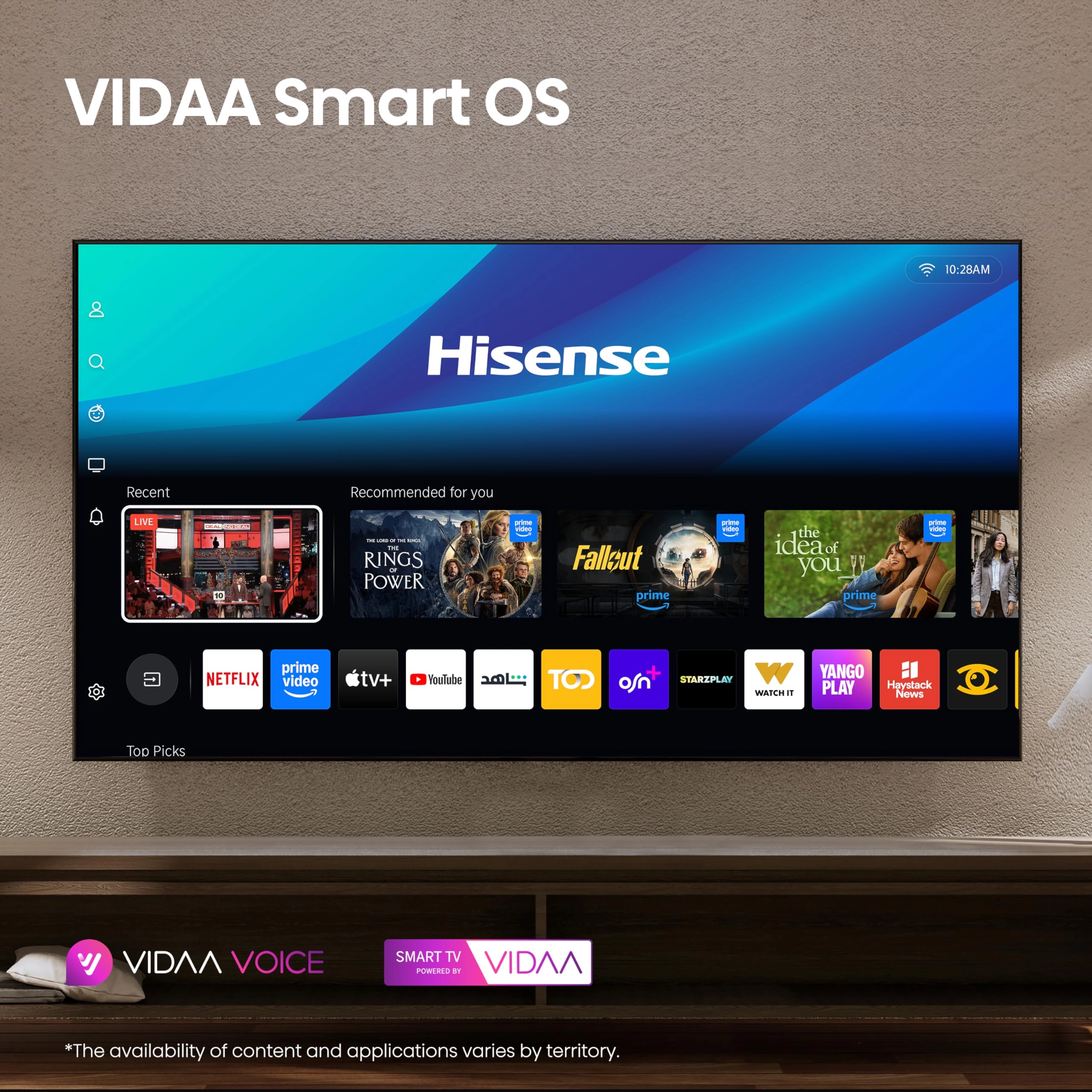 116UX - 116 Inches