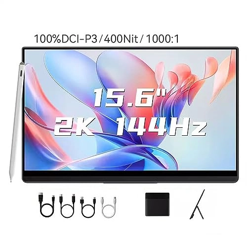 Portable Monitor - wpenshiDM125 15.6-inch 2560x1440
