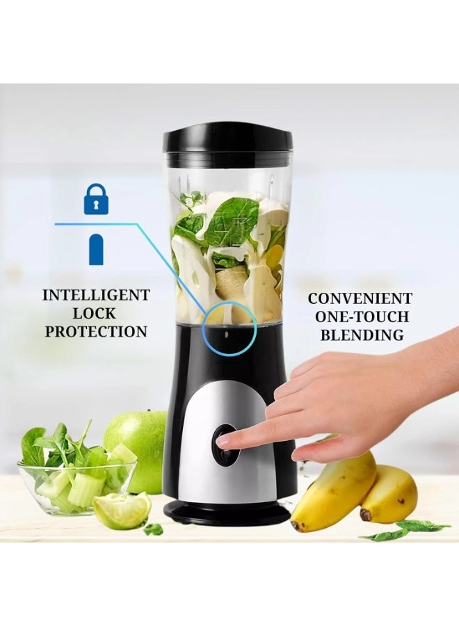 Personal Blender - Portable BPA-Free Sport Bottle One-Touch Operation