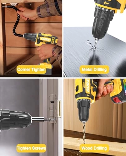 Power Drill Cordless - 2000 Milliamp Hours