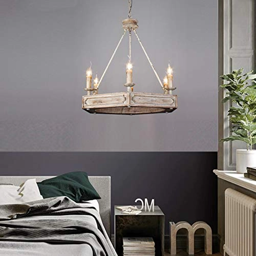 E14 American Style Vintage Chandelier - 100cm