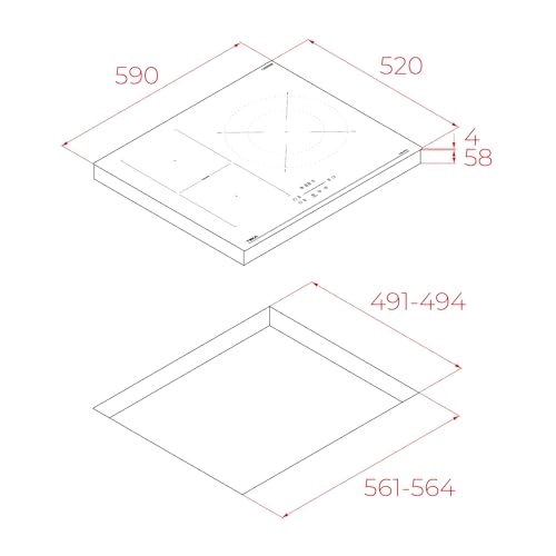 IBF 63210 SSM 112520050 Induction hob