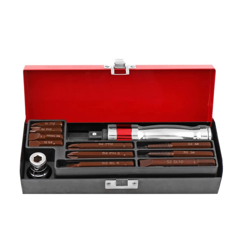 qingkouzhen Impact Screw Driver Screwdriver Set (12 Pcs)