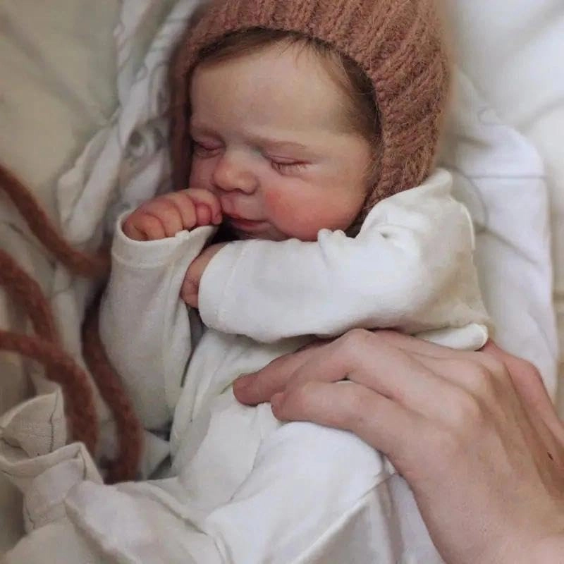 Pascale Reborn Baby Doll - 18 inch Vinyl sleeping Ages 3+