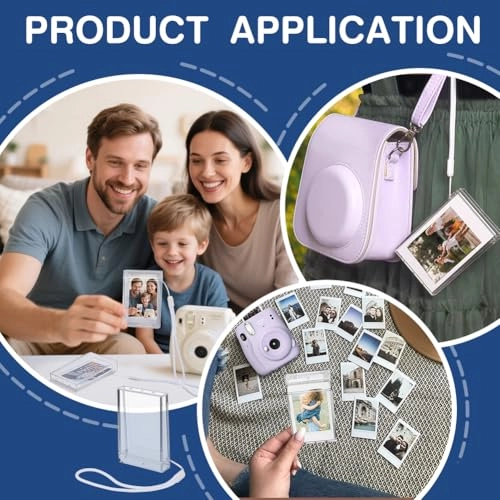 Picture Holder Storage Case - 3 pieces 86 x 54 mm