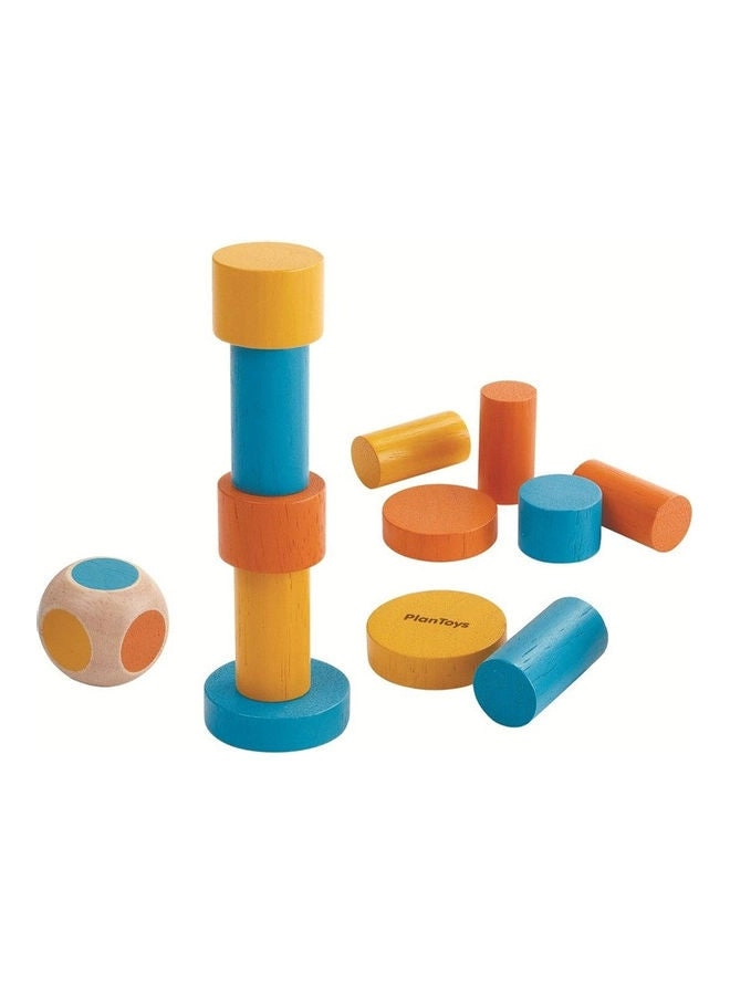 Wooden Stacking Game - 3 years+ 12 pieces
