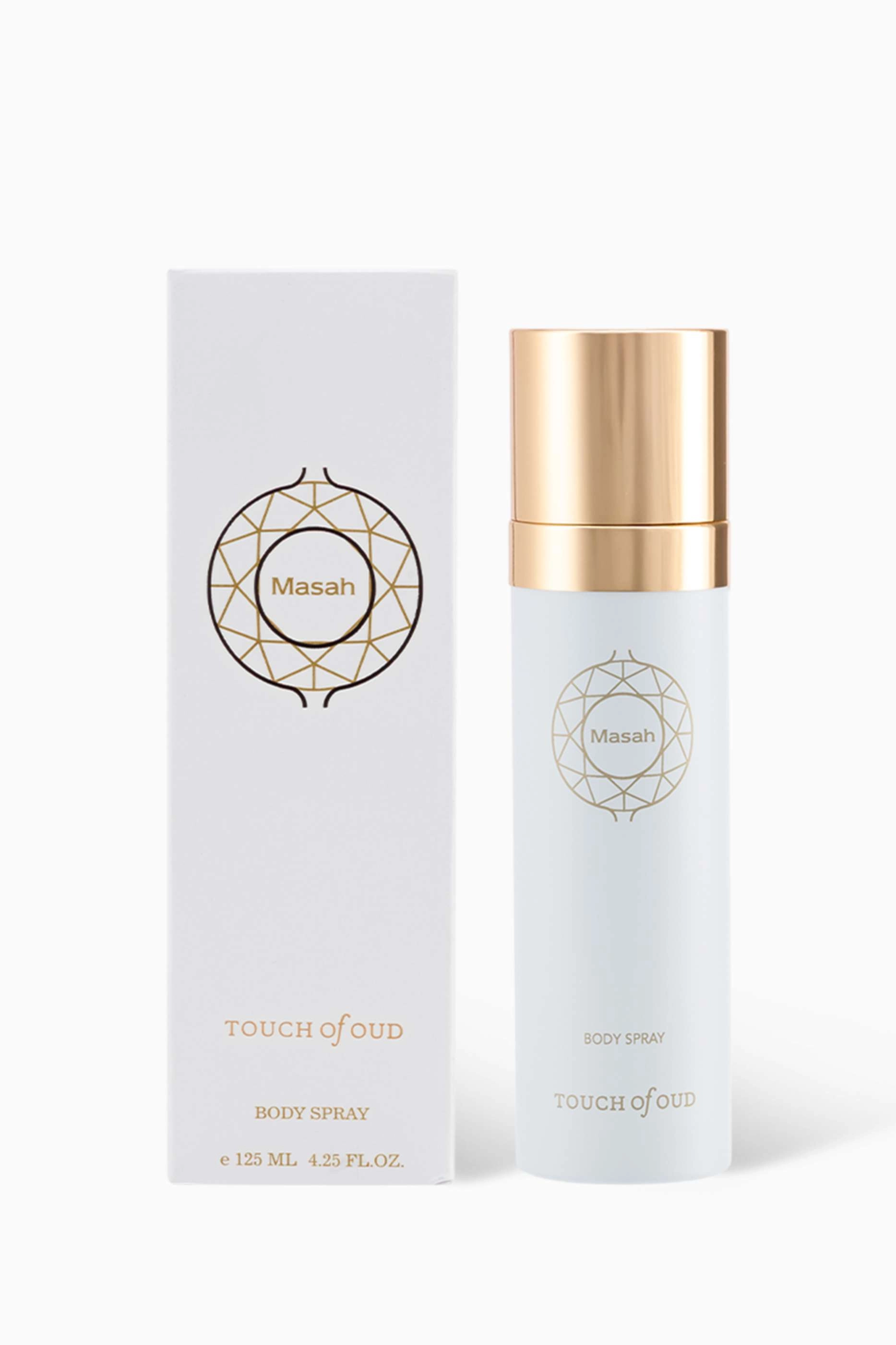 Manthoor All Over Body Spray - 125 milliliter Apricot Lily Amber Oud Leather
