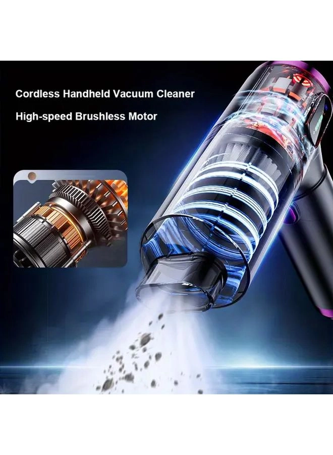 4-in-1 Wireless Handheld Vacuum Cleaner - 2000mAh