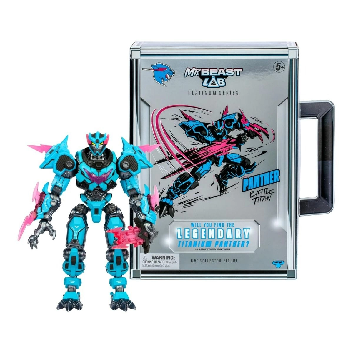 MrBeast Lab Platinum Series Panther Battle Titan (16.5 cm)