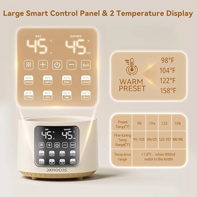 Temperature Control Electric Kettle
