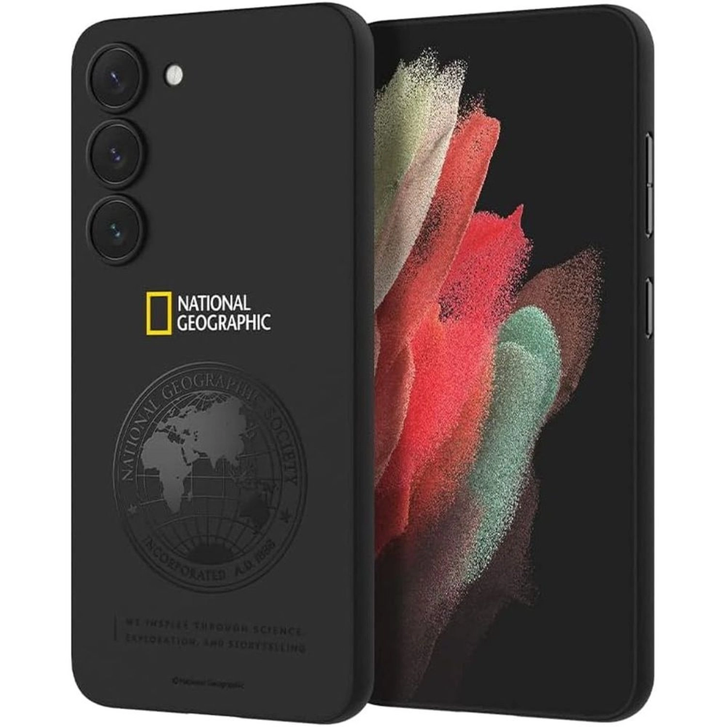 National Geographic Global Seal Ultra Slim Fit Case for Galaxy S23