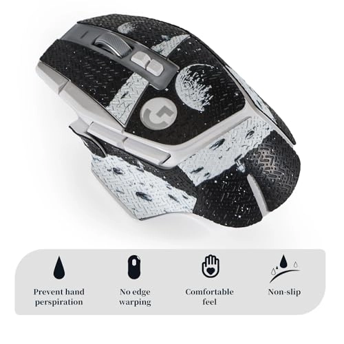 Mouse Grip Tape - Pre-Cut Anti-Slip Sweat-Resistant