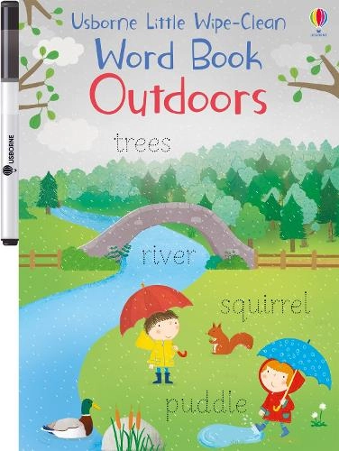 Usborne Publishing Ltd Little Wipe-Clean Outdoors Book