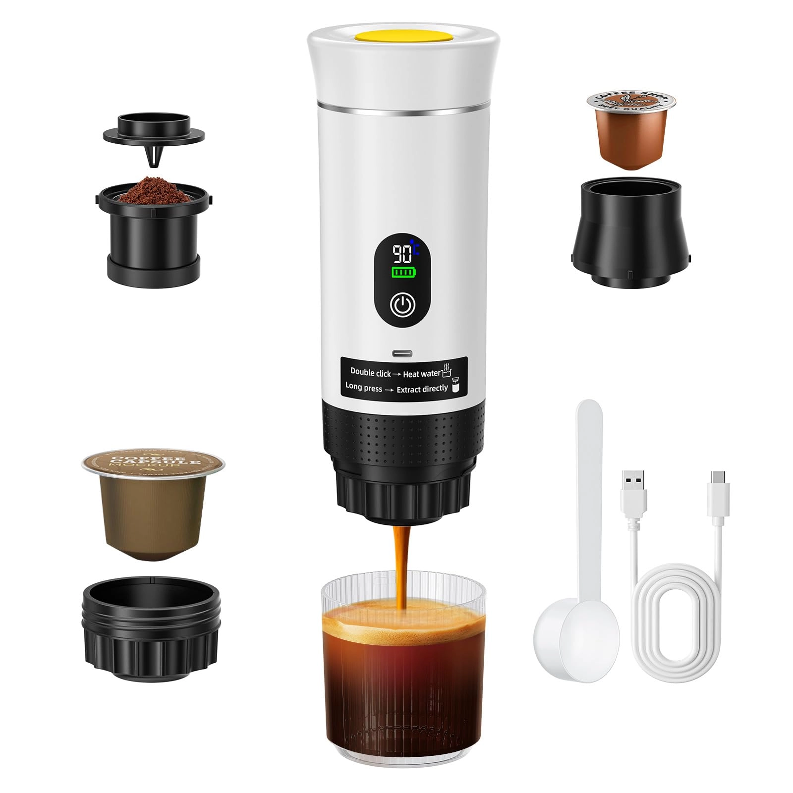 Trsaow Portable Coffee Machine - 800 Grams