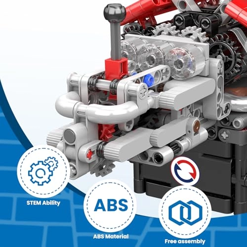 10226 Technik V12 Engine - 863 pcs