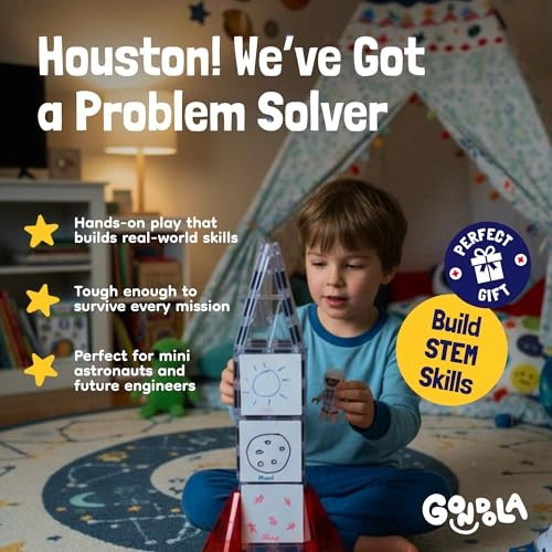 Magnetic Rocket Ship - Ages 3+ STEM