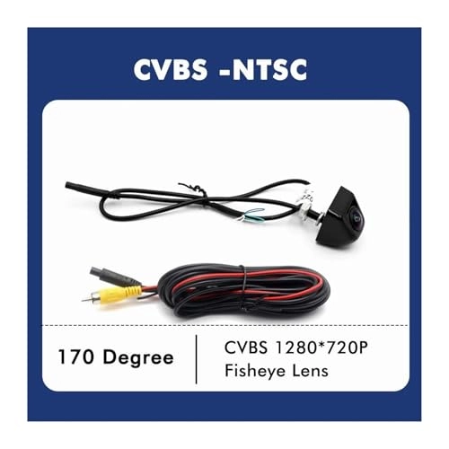 Intelligent Dynamic Trajectory Car Rear View Camera - Night Vision Wire 4K AHD 1080P