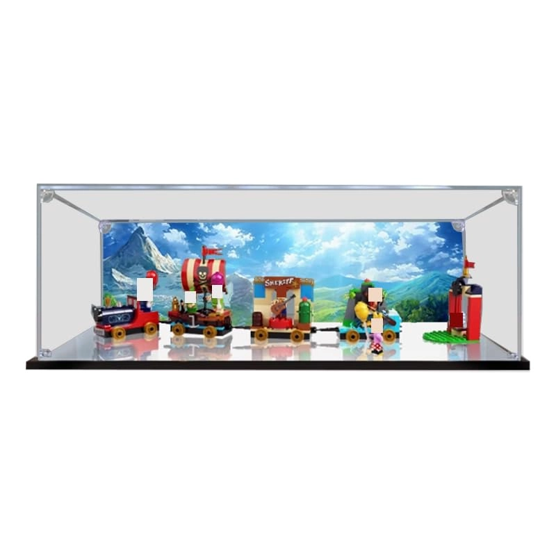 Clear Acrylic Display Case - LegoDisney Vaiana