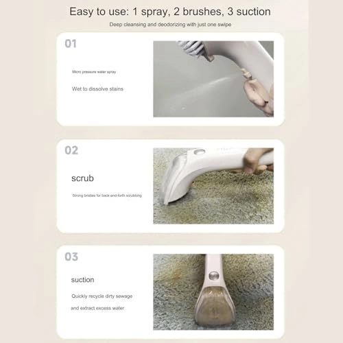 Carpet cleaning machine - One-click deep self-cleaning 450W