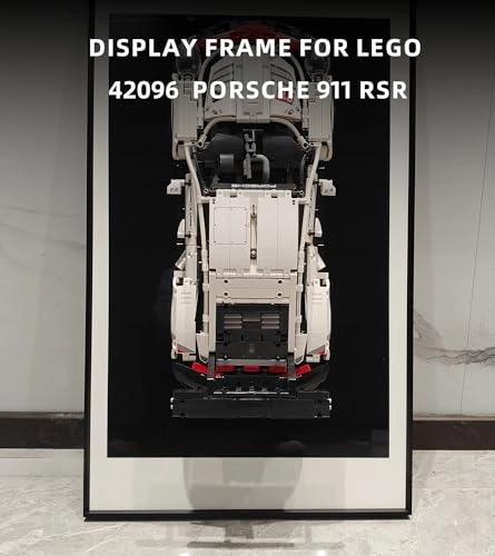 Display Wallboard - aluminum alloy for LEGO Technic Porsche 911 RSR Race Car 42096