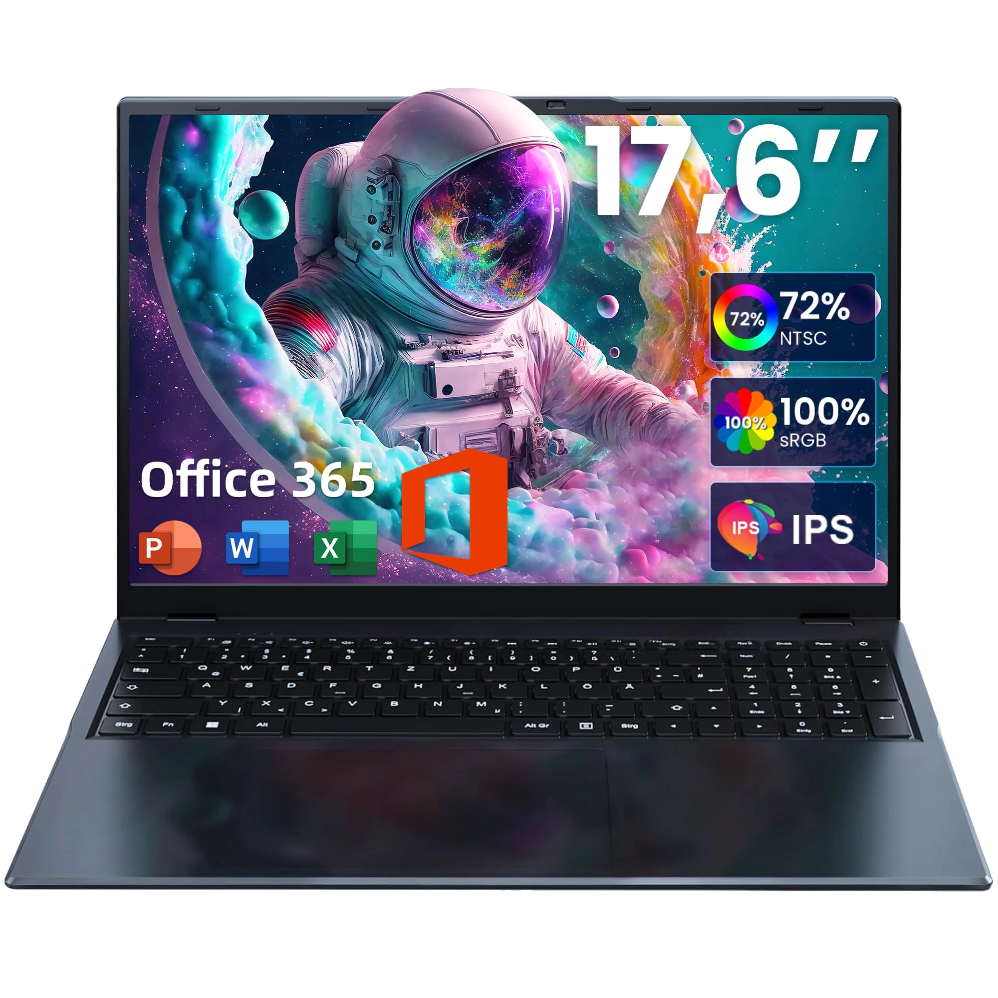 P1 - 17.6'' N5095 16GB DDR4 512GB SSD + 128GB eMMC