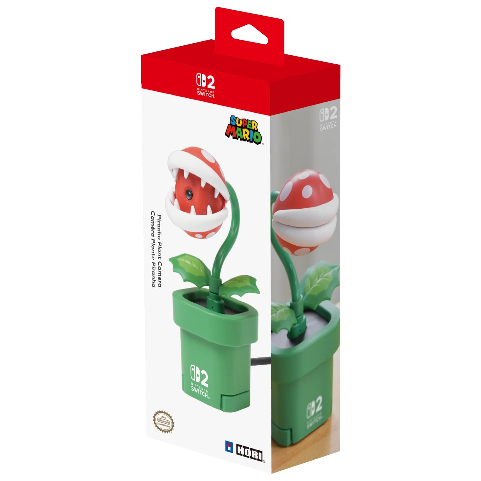 Hori Piranha Plant Camera Stand - USB Nintendo Switch 2