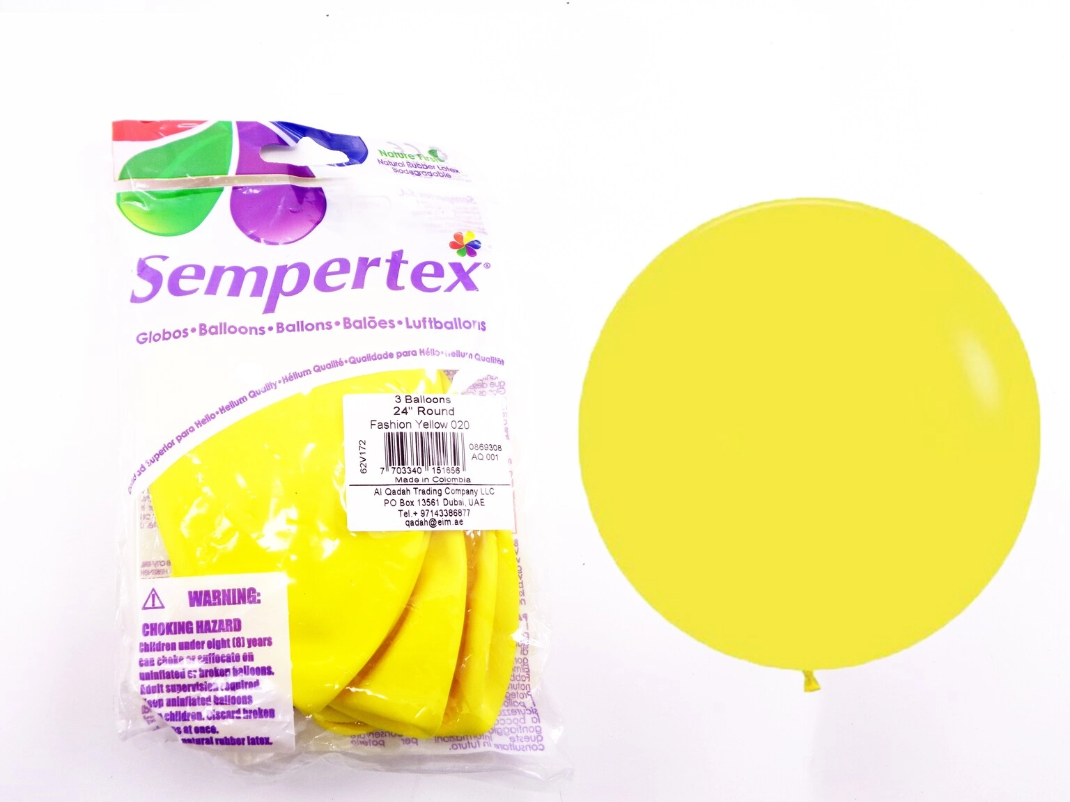 Round Balloons - 3 pcs
